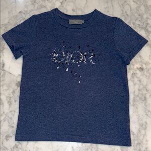 Dior Kids Blue Logo T-Shirt